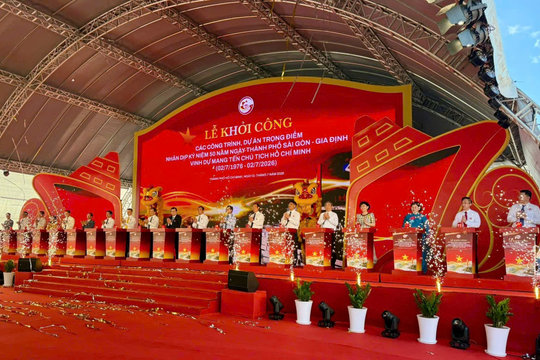 TP.HCM khởi công 8 dự án chiến lược, tăng tốc cho kỷ nguyên phát triển mới