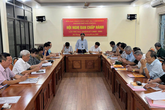 Hải Phòng đẩy mạnh công tác chăm sóc, hỗ trợ nạn nhân chất độc da cam