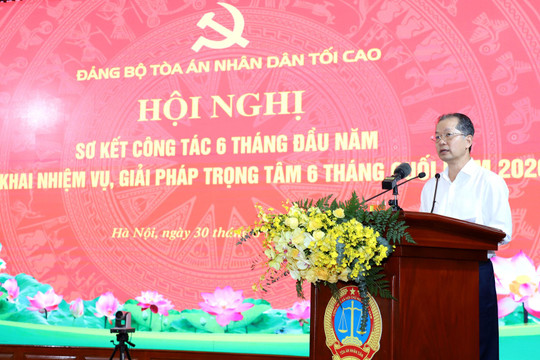 Nhiều giải pháp tối ưu được Chánh án Nguyễn Văn Quảng chỉ đạo
