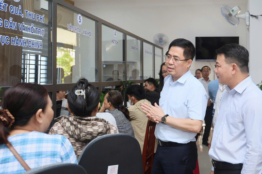 Chính quyền hai cấp ở Quảng Ngãi vận hành tốt, phục vụ nhân dân
