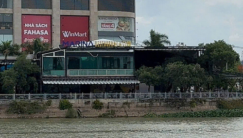 Yêu cầu tháo dỡ công trình ẩm thực Marina Plaza Long Xuyên