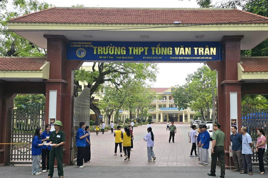 Ninh Bình dẫn đầu toàn quốc về điểm trung bình Kỳ thi tốt nghiệp THPT 2026