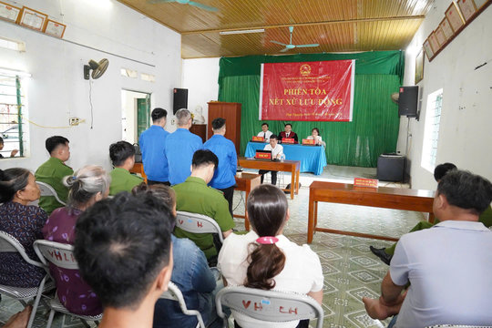 TAND khu vực 4 - Thái Nguyên xét xử lưu động 3 vụ án về ma túy