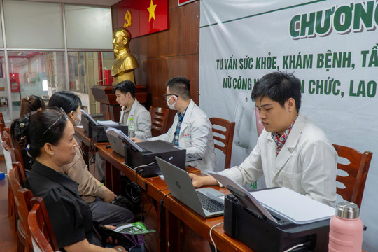 Hơn 35.000 công nhân được tầm soát sức khỏe miễn phí