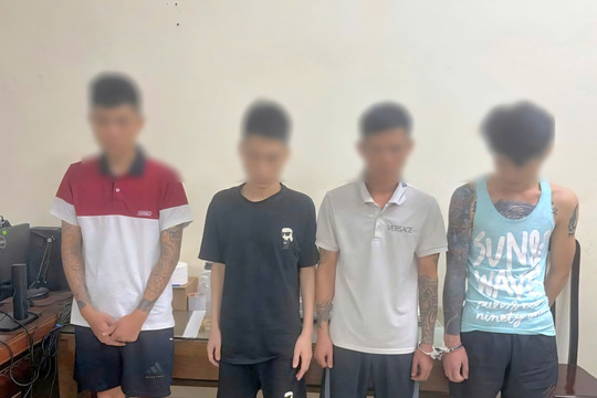 Bắt giữ nhóm đối tượng sử dụng chất cấm tại nhà riêng