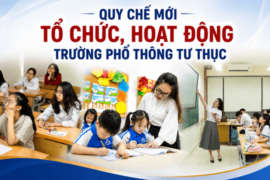 Trường tư thục: Rõ quyền, tăng tự chủ
