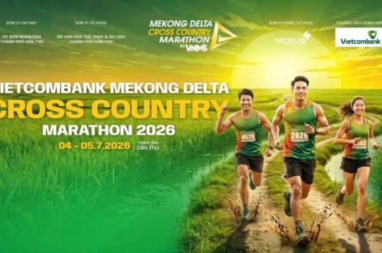 Sắp diễn ra giải chạy Vietcombank Mekong Delta Cross Country Marathon 2026