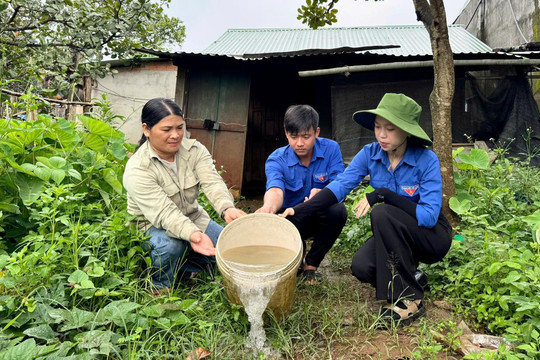 Đoàn Kinh tế - Quốc phòng 720 ra quân phòng chống sốt xuất huyết