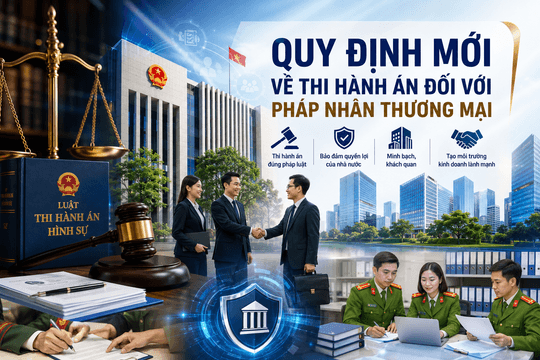 Ban hành quy định mới về thi hành án đối với pháp nhân thương mại