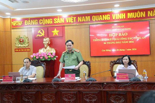 Công an Cao Bằng đạt thành tích trong đấu tranh phòng, chống tội phạm công nghệ cao