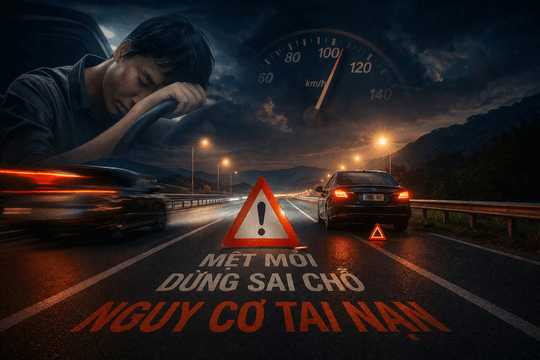 Hành trình dài trên cao tốc và bài toán nghỉ ngơi an toàn
