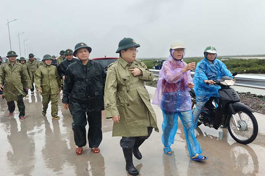 Quảng Ninh khẩn trương xác minh thông tin 3 người mất tích sau bão số 1