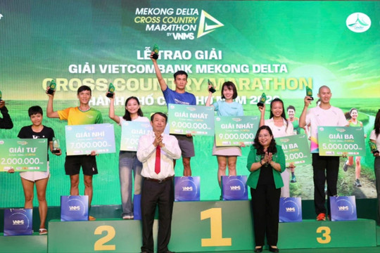 Sôi nổi Giải Vietcombank Mekong Delta Cross Country Marathon TP Cần Thơ 2026