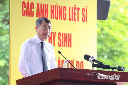 Toàn văn phát biểu của Thủ tướng Lê Minh Hưng tại Lễ triển khai tìm kiếm, quy tập hài cốt liệt sĩ tại Công viên Lê Thị Riêng