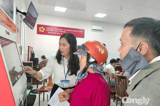 Thành lập Tổ giải quyết thủ tục hành chính lưu động hỗ trợ người yếu thế