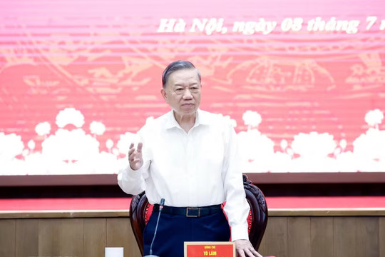 Tổng Bí thư, Chủ tịch nước Tô Lâm: Hà Nội phải tăng trưởng nhanh, chất lượng phát triển phải tốt hơn