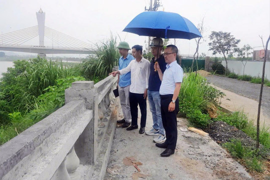 Tuyên Quang: Công trình cống hộp ven sông Lô đã khắc phục các tồn tại