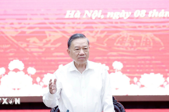 Tổng Bí thư, Chủ tịch nước Tô Lâm: Hà Nội phải tăng trưởng nhanh, chất lượng phát triển phải tốt hơn