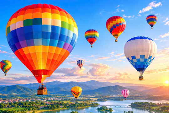 Cà Mau lần đầu tiên tổ chức Lễ hội Khinh khí cầu