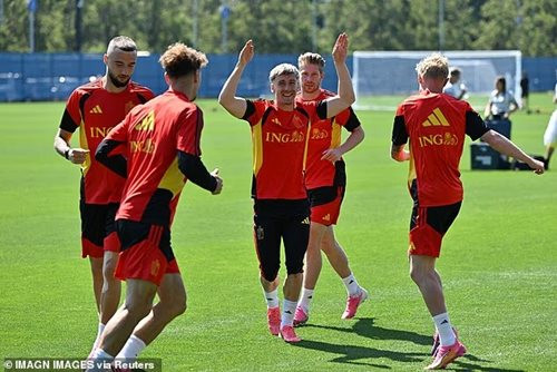 Bỉ được FIFA chấp thuận đổi sân tập trước đại chiến Tây Ban Nha