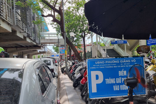 Chuẩn hóa hoạt động trông giữ xe trước yêu cầu phát triển đô thị hiện đại