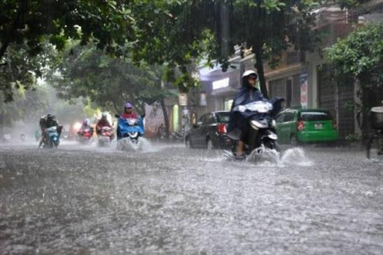 Dự báo thời tiết ngày 11/7: Bắc bộ mưa dông, cục bộ mưa to đến rất to