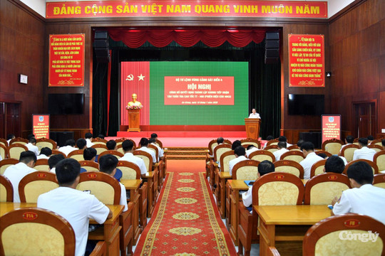 Bộ Tư lệnh Vùng Cảnh sát biển 4 triển khai Khung tiếp nhận tàu tuần tra cao tốc TT-400