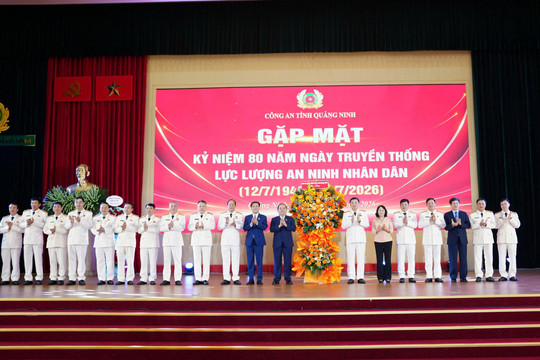 Quảng Ninh kỷ niệm 80 năm Ngày truyền thống lực lượng An ninh nhân dân
