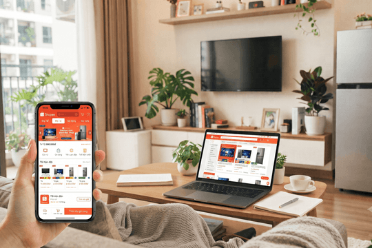 Người Việt chi hơn 10.000 tỷ đồng mua sắm thiết bị điện tử trên sàn trực tuyến