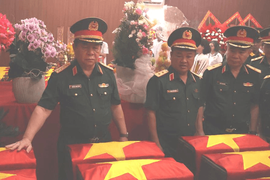 Đại tướng Nguyễn Trọng Nghĩa: Quy tập hài cốt liệt sĩ là nhiệm vụ thiêng liêng, cao cả
