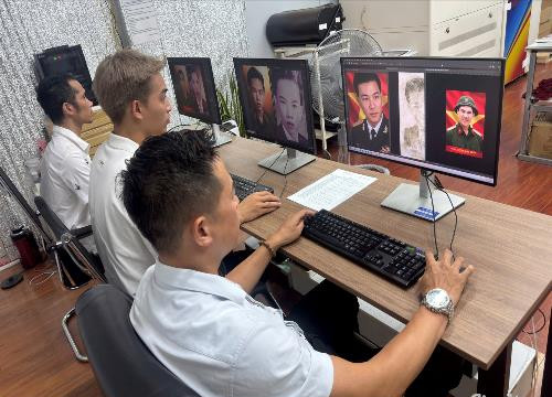 TP.HCM: Tiếp nhận, phục dựng ảnh liệt sỹ miễn phí trên địa bàn