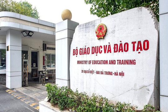 Bộ Giáo dục và Đào tạo chính thức có 16 đơn vị trực thuộc