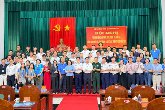BTL Vùng Cảnh sát biển 2 tổ chức Đoàn khảo sát, nắm tình hình các vùng biển, đảo ven bờ miền Trung