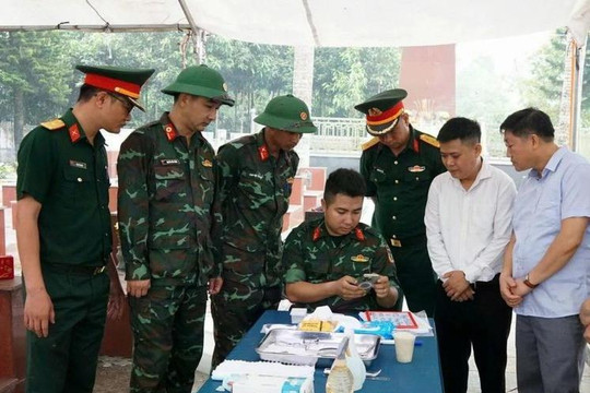 Lào Cai thu nhận mẫu ADN của 3.434 thân nhân liệt sĩ chưa xác định danh tính