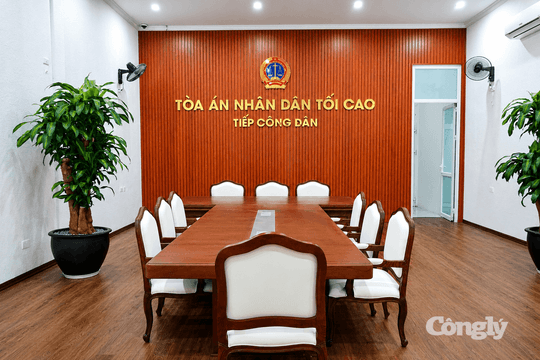 Chánh án Nguyễn Văn Quảng kiểm tra địa điểm tiếp công dân mới của TANDTC