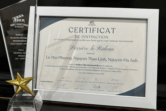“Mạc Hậu” - dấu ấn điện ảnh quốc tế của học sinh Việt Đức