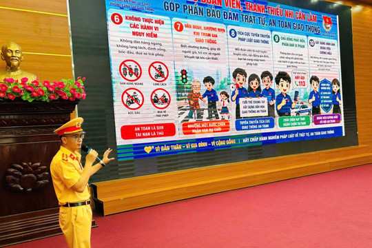 Lai Châu: Lan tỏa văn hóa giao thông qua hoạt động tuyên truyền thiết thực