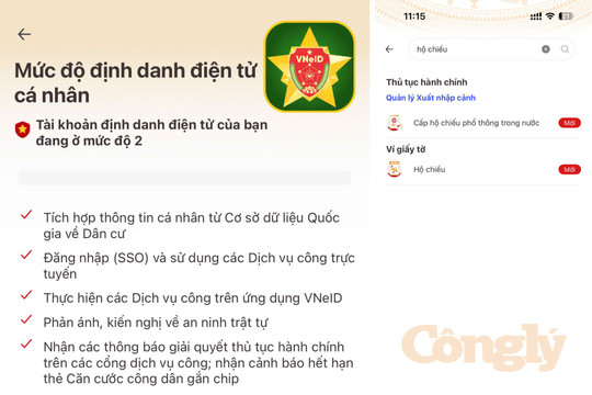 Từ 15/8/2026, tích hợp VNeID thế nào để làm hộ chiếu được miễn lệ phí?
