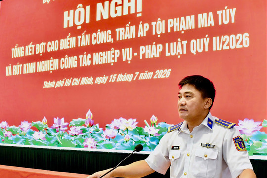 Quyết liệt đấu tranh phòng, chống tội phạm ma túy trên biển