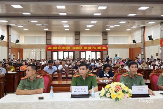 Đồng Nai: Phòng An ninh chính trị nội bộ tuyên truyền, phổ biến pháp luật về bản quyền và sở hữu trí tuệ