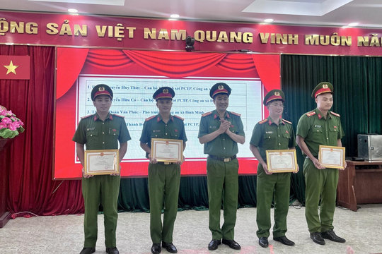 Hà Nội: Công an xã Bình Minh giữ vững an ninh trật tự tại cơ sở