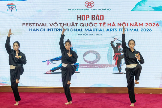 Hà Nội lần đầu tổ chức Festival Võ thuật quốc tế