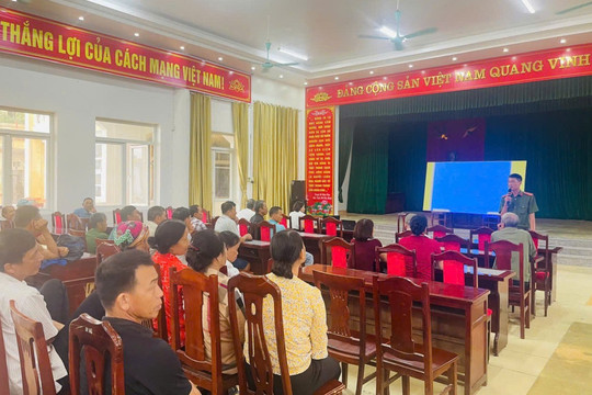 Hà Đông (Hải Phòng): Tuyên truyền pháp luật về TTATGT cho các tiểu thương