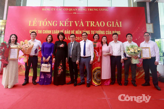 Báo Công lý đoạt 2 giải Cuộc thi chính luận về bảo vệ nền tảng tư tưởng của Đảng năm 2026