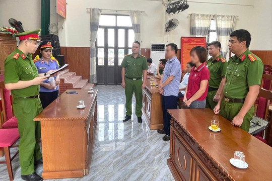 Khởi tố 4 cựu cán bộ xã gây thiệt hại ngân sách Nhà nước hơn 1,4 tỷ đồng