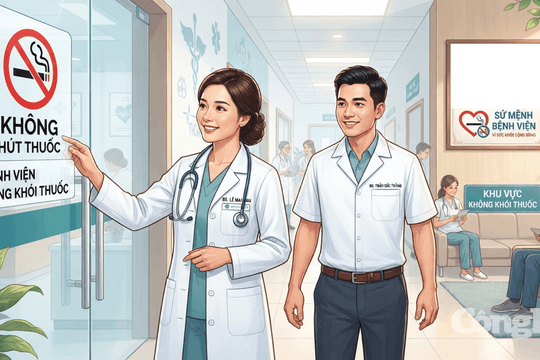 Lời thề Hippocrate và sứ mệnh xây dựng mô hình bệnh viện không khói thuốc