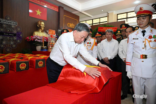 Toàn văn bài phát biểu của Tổng Bí thư, Chủ tịch nước Tô Lâm tại Công viên Lê Thị Riêng