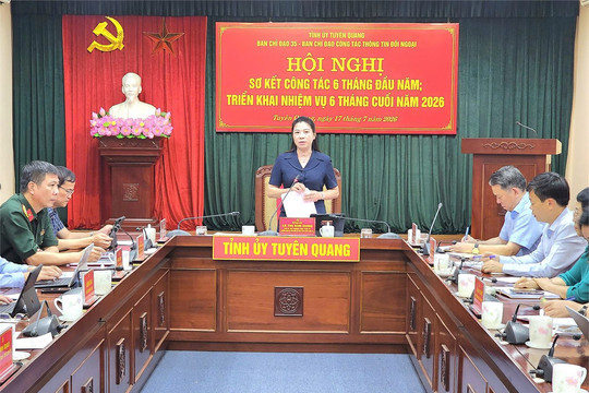 Tuyên Quang đẩy mạnh chuyển đổi số trong thông tin đối ngoại