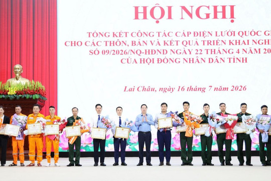 Lai Châu hoàn thành cấp điện đến 100% thôn, bản