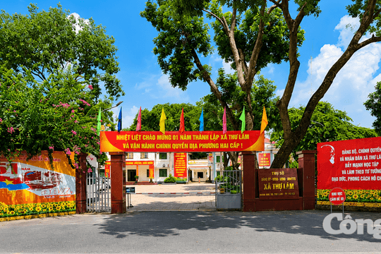 Hà Nội thí điểm mô hình quản trị xã, phường hiện đại